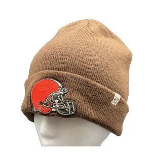 Cleveland Browns 47 Brand Knit Beanie Hat Brown NFL Team Apparel One Size